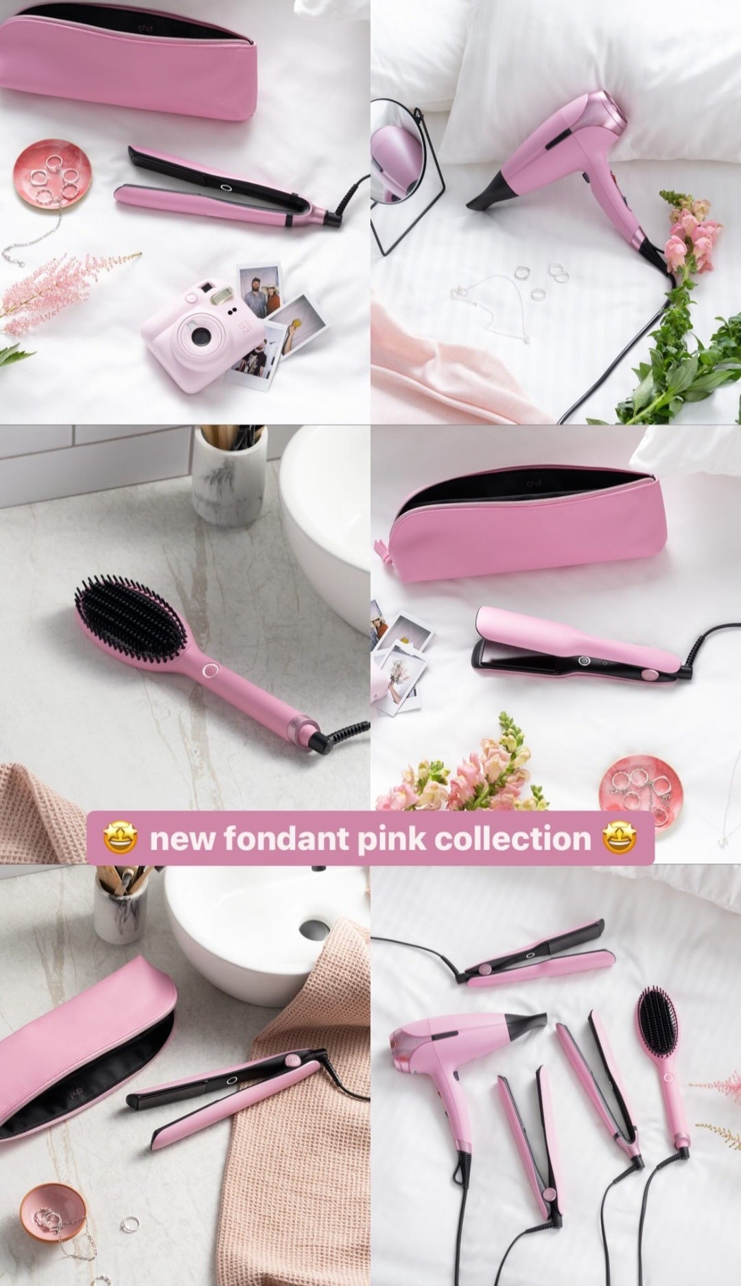 GHD pink Limited Edition Helios Hair Dryer