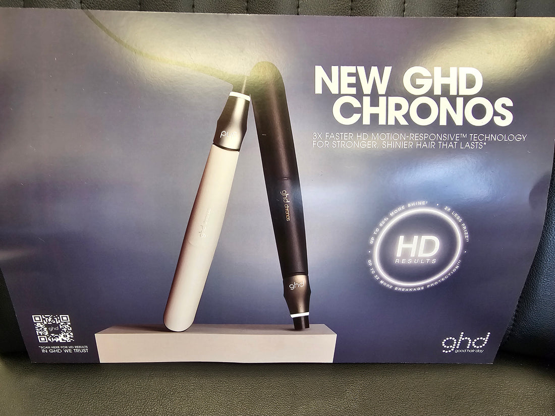 ghd Chronos® - White Straightener, 3x Faster Styling