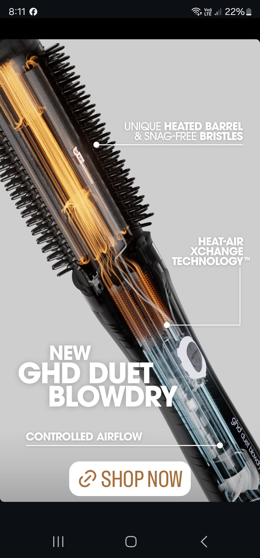 GHD Duet Blowdry Gift Set